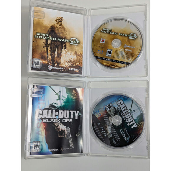 PS3 Call of Duty Black Ops and Modern Warfare 2 - Set of 2 - Picture 6 of 6